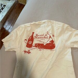 Cisco Cream and Red Graphic Tee